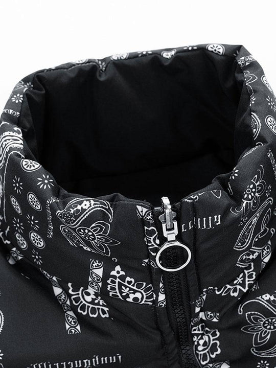 Reversible Puffer Jacket with Quilted Texture - Armoire Melbourne