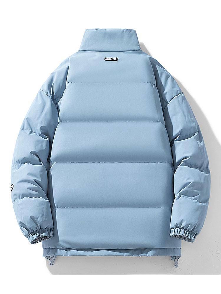 Reversible Puffer Jacket with Quilted Texture - Armoire Melbourne