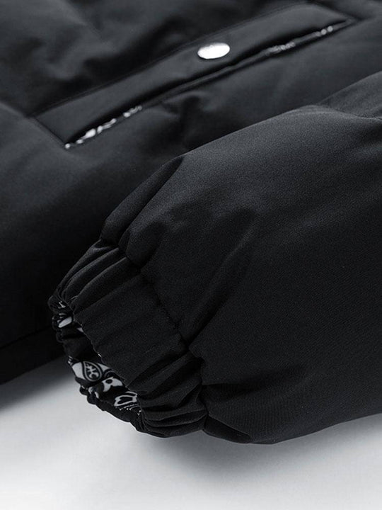 Reversible Puffer Jacket with Quilted Texture - Armoire Melbourne