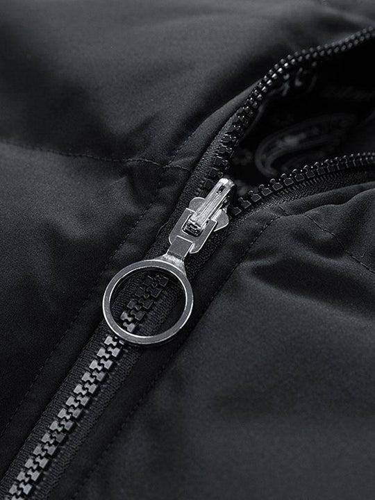 Reversible Puffer Jacket with Quilted Texture - Armoire Melbourne