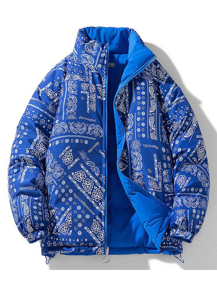 Reversible Puffer Jacket with Quilted Texture - Armoire Melbourne