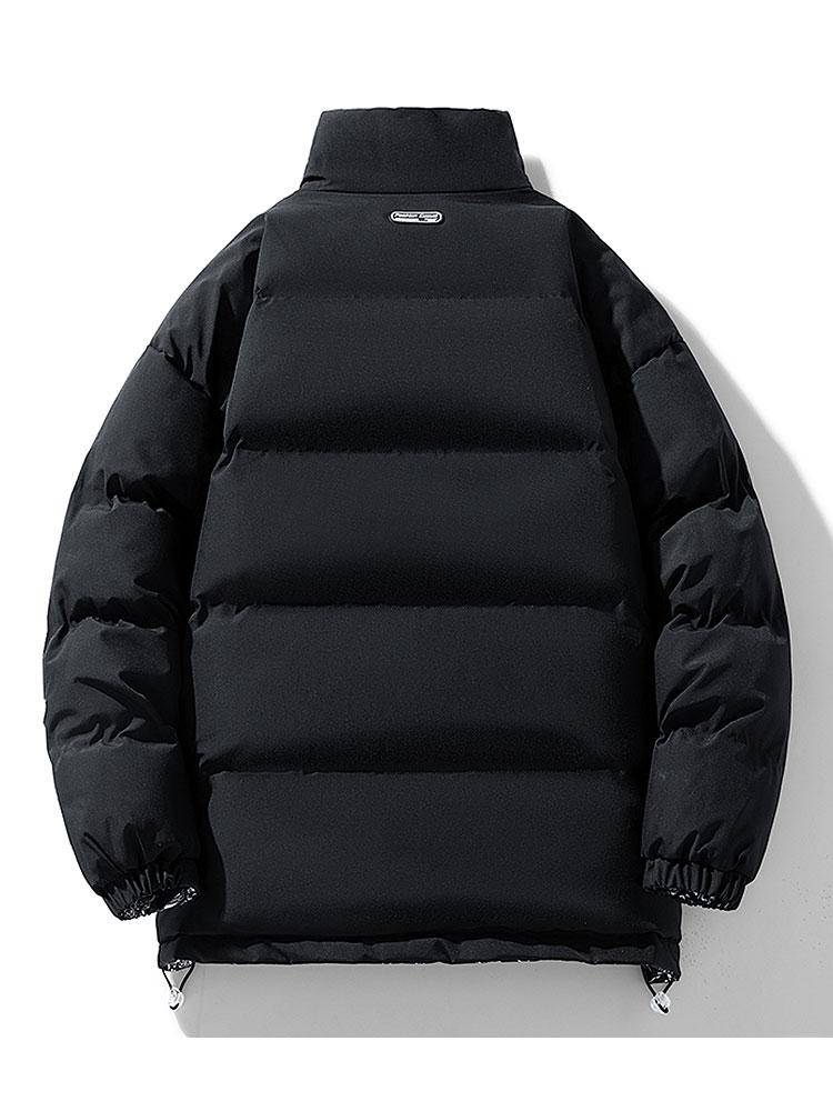 Reversible Puffer Jacket with Quilted Texture - Armoire Melbourne