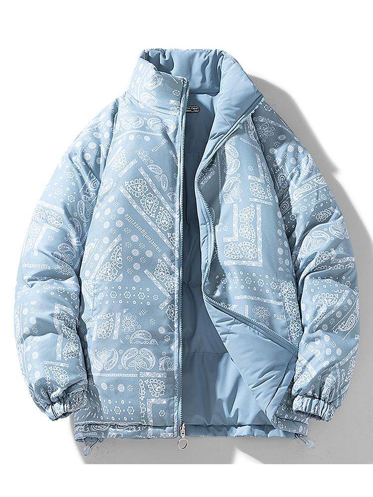 Reversible Puffer Jacket with Quilted Texture - Armoire Melbourne