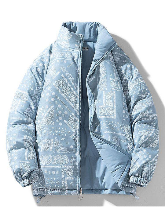 Reversible Puffer Jacket with Quilted Texture - Armoire Melbourne