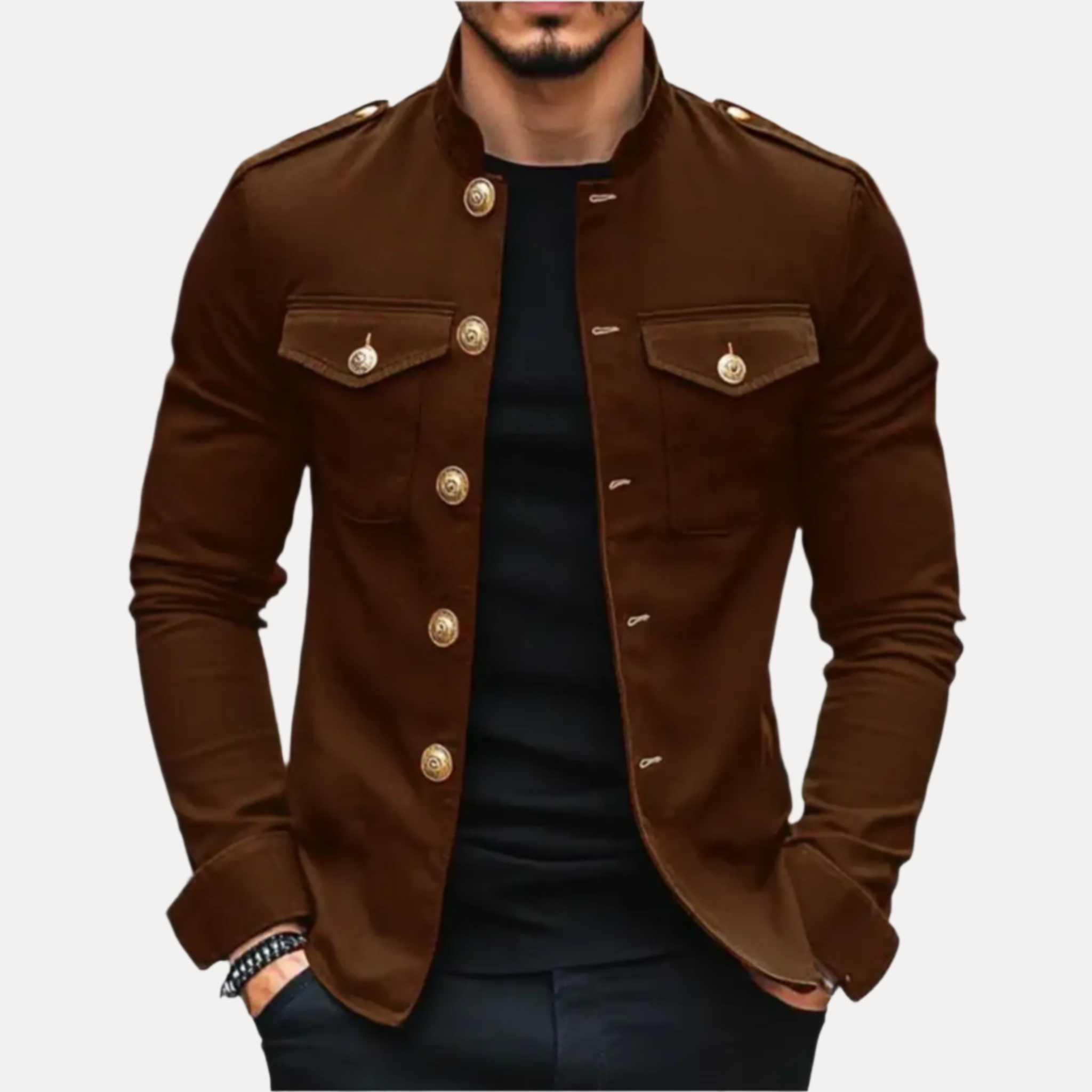 Armoire Men’s Vintage Button Jacket