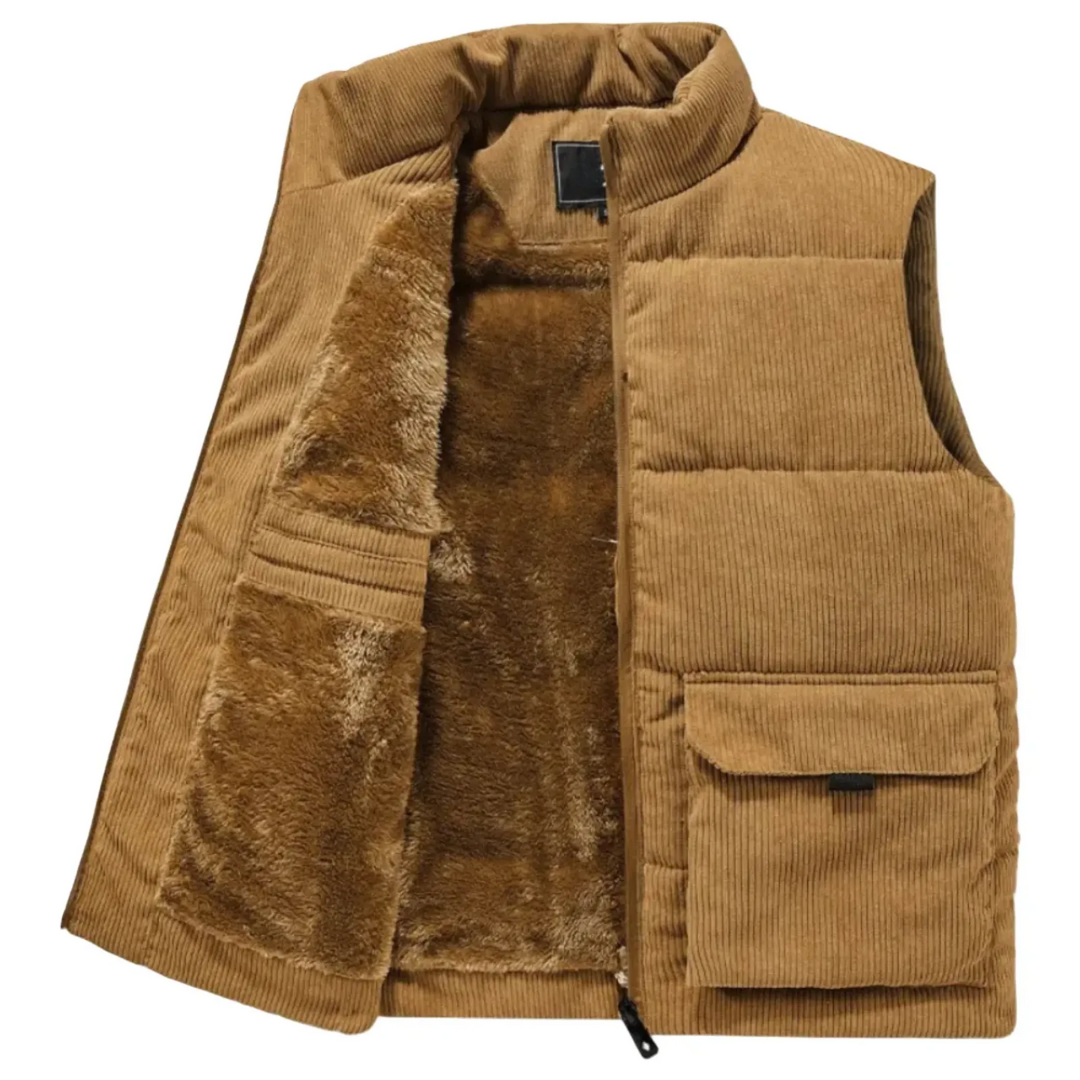 Rugged Corduroy Vest for Men - Armoire Melbourne