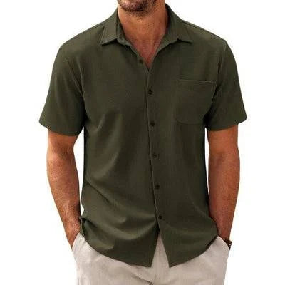 Short Sleeve Button Shirt for Men - Armoire Melbourne