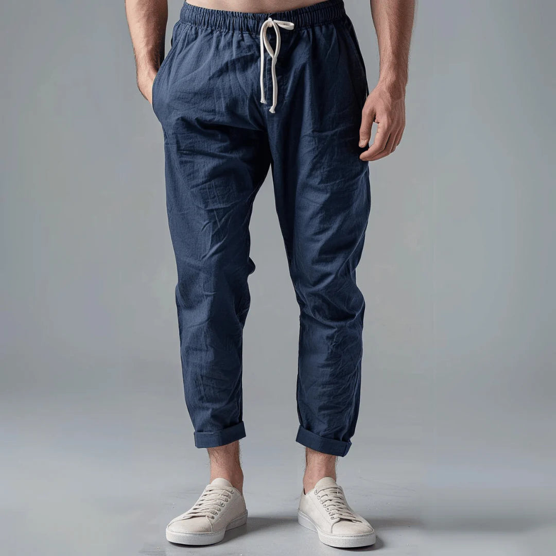 Men's Lightweight Linen Trousers