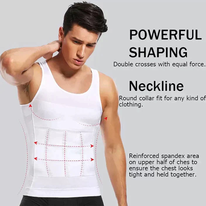 Slimming Compression Vest Undershirt - Armoire Melbourne