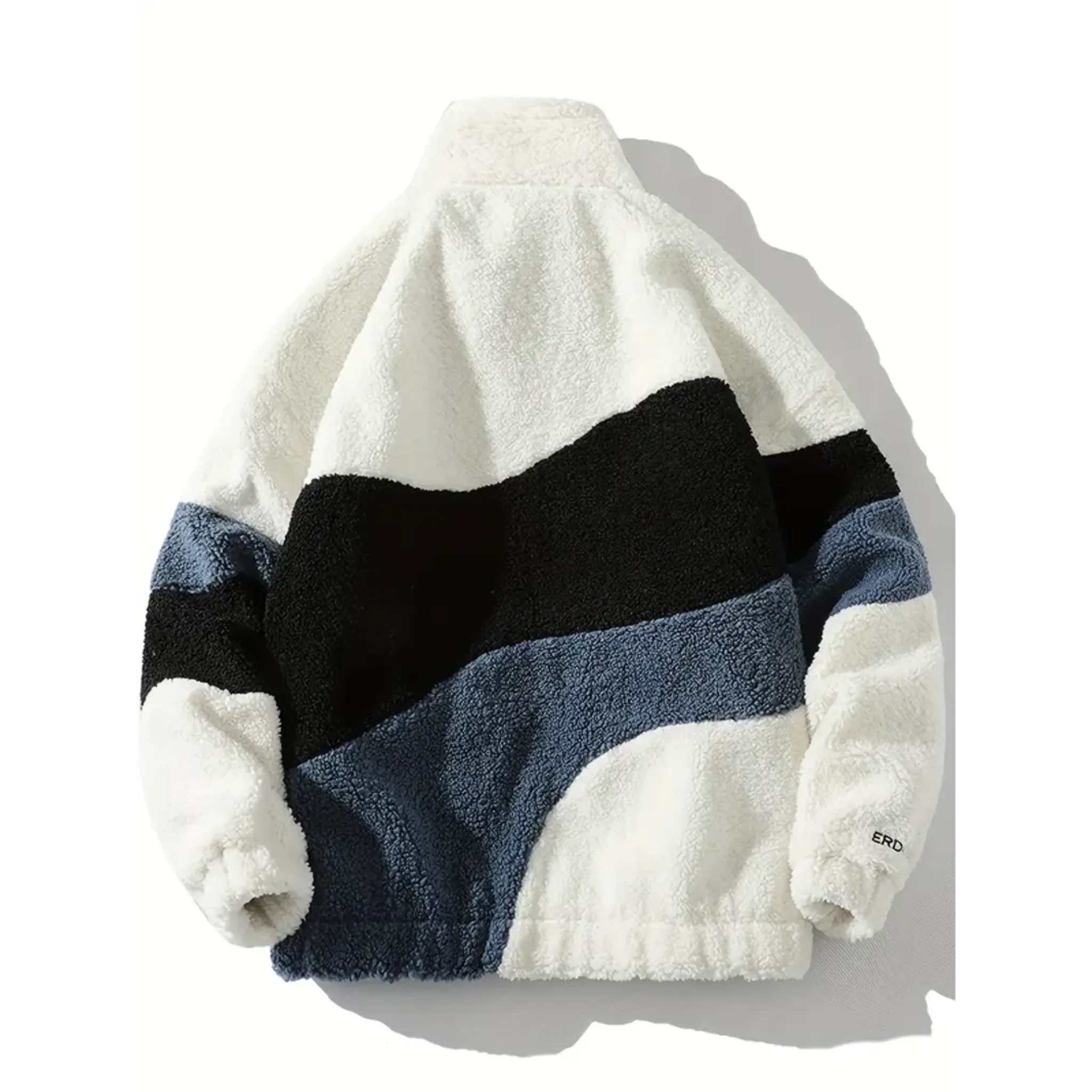 Striped Fleece Jacket for Men - Armoire Melbourne