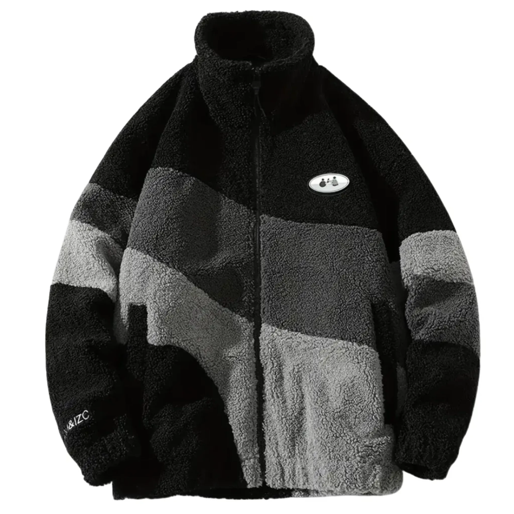 Striped Fleece Jacket for Men - Armoire Melbourne