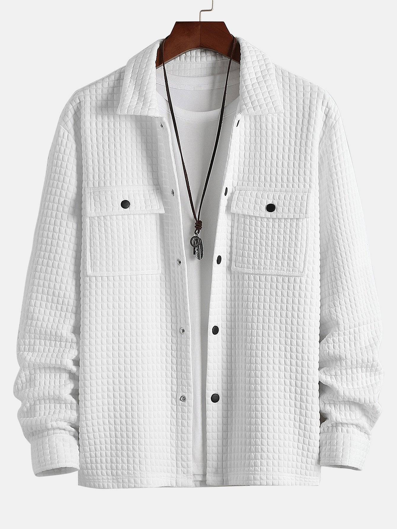 Stylish Quilted Overshirt for Men - Armoire Melbourne