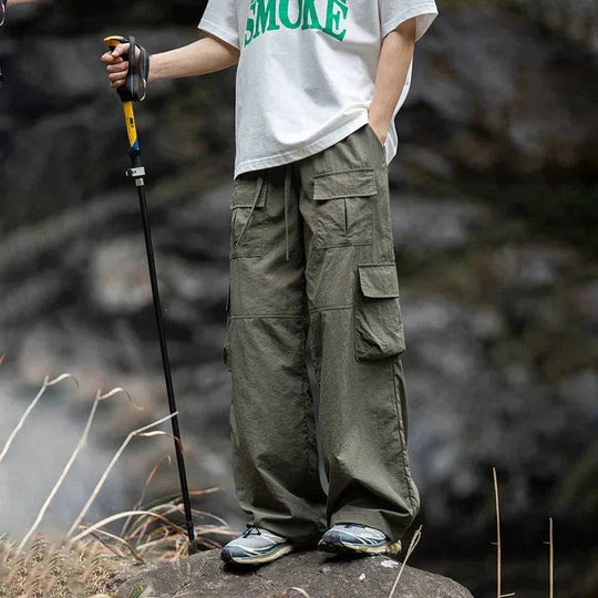Trendy Men's Baggy Cargo Pants - Armoire Melbourne