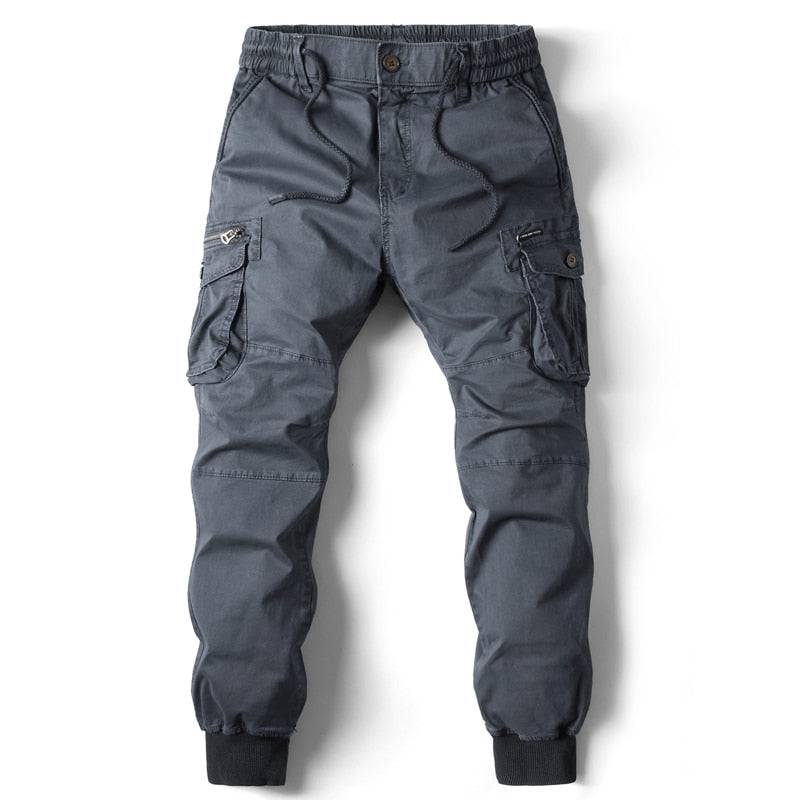 Utility Cargo Joggers with Pockets and Tapered Fit - Armoire Melbourne