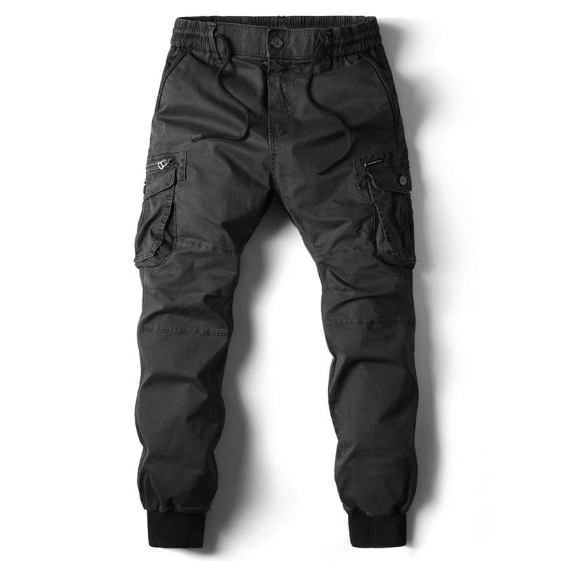 Utility Cargo Joggers with Pockets and Tapered Fit - Armoire Melbourne