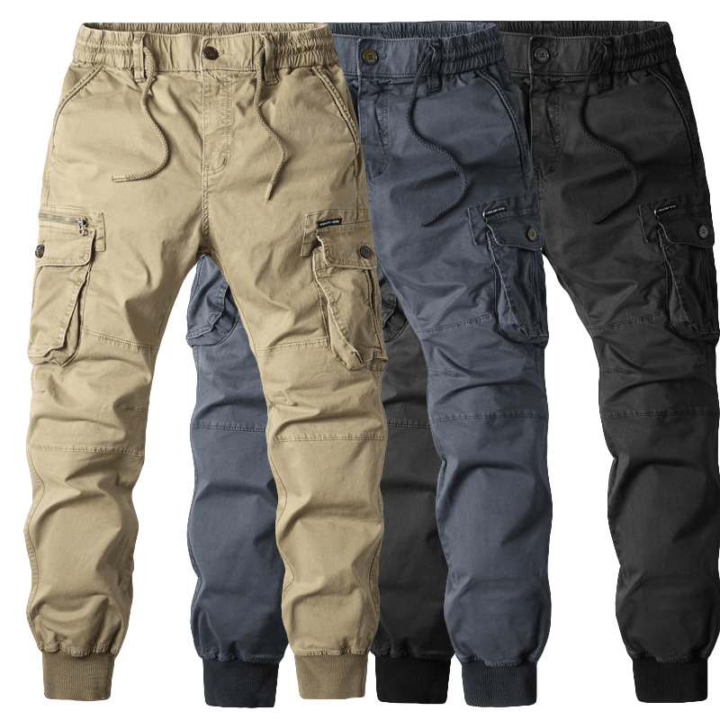 Utility Cargo Joggers with Pockets and Tapered Fit - Armoire Melbourne