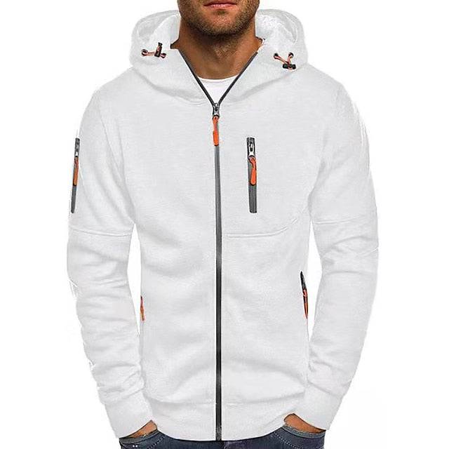 Zip Hoodie with Front Pocket - Armoire Melbourne
