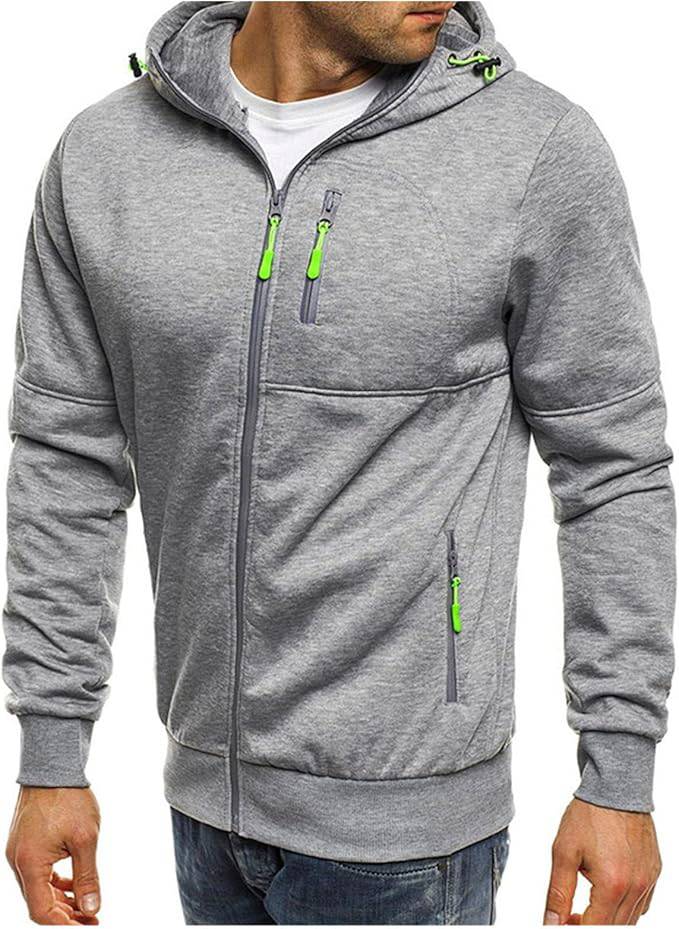 Zip Hoodie with Front Pocket - Armoire Melbourne